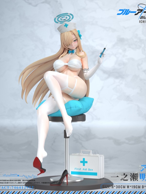 Niji Studio Blue Archive Nurse Ichinose Asuna Hot Sexy 1/6 Statue